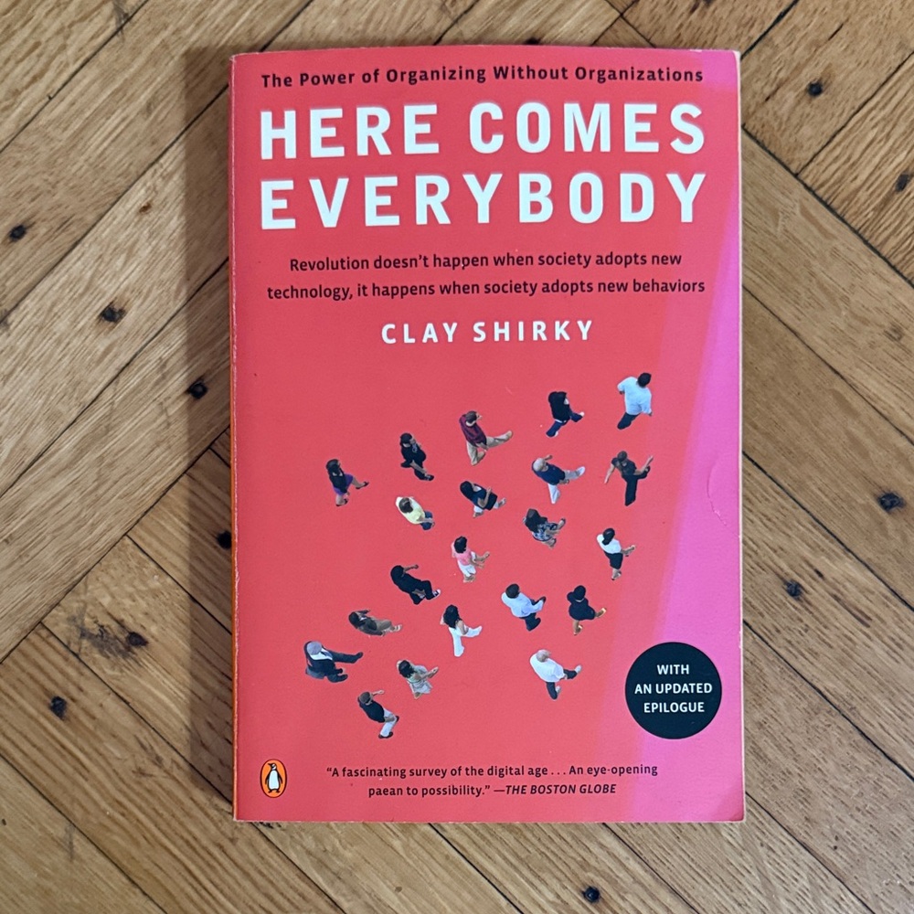 Here Comes Everybody Book by Clay Shirky